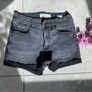 PacSun Women's Black Denim Shorts